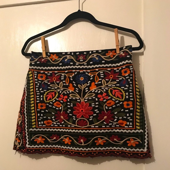 Lulu’s Embroidered Mini Skirt - Picture 7 of 7